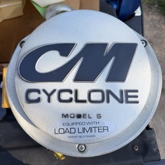 Vtg CM CYCLONE SERIES 64622 MANUAL HAND CHAIN HOIST 1/2 TON CAPACITY Model S