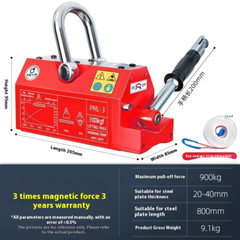 Permanent Magnet Crane Heavy Duty Steel Crane Industrial Magnetic Lifter