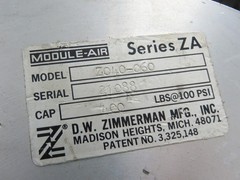 Ingersoll Zimmerman Z040-060 Pneumatic Air Balancer 6′ Travel 400Lb Swivel Mount