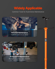 Underhoist Support Stand, 3/4 Ton (1653 Lbs) Capacity under Hoist Jack Stand wit