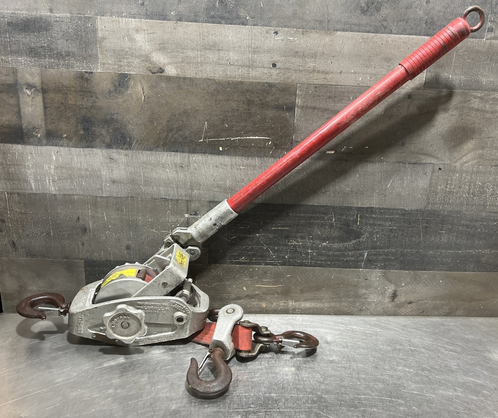 Lug-All Hoist Lincoln Precision 2 Spec 1500lb Single Rig 3000lb Double Rig