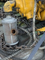 INGERSOLL RAND 5 TON Chain Hoist 5Ton, 10,000 lb Pneumatic Air Hoist / Trolley