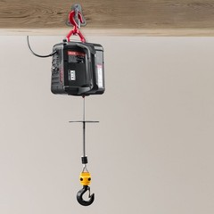 VEVOR 2-in-1 Electric Hoist Winch 1100 lbs Manual Wired Remote Control