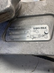 Lug-All 25-A 1.5 ton lineman’s strap hoist 2-hb-1000