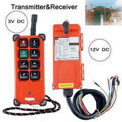 Wireless Industrial Remote Control for Transmitter Receiver Hoist Crane Durable