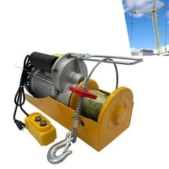 Electric Wire Rope Winch Mini Lifting Machine 1000KG Hardware Handling Equipment