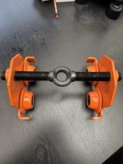 Vestil 1000lbs Capacity Eye Manual Trolley Push E-MT-1