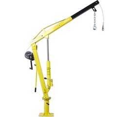 Foldable Hydraulic Swivel Lift Crane 2000LBS Capacity Pickup Truck Bed Hoist