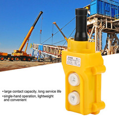 Winch Switch 120V Bo Crane Chain Hoist Push Button Switch Lifting Pendant Rai…