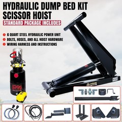 6 Ton Hydraulic Scissor Hoist Kit – Fits 10-14′ Dump Body PF-416