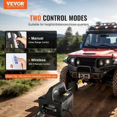 Heavy-Duty Electric Hoist Winch – 1500W Power, 13 ft/min Speed, 1100 lbs Lift