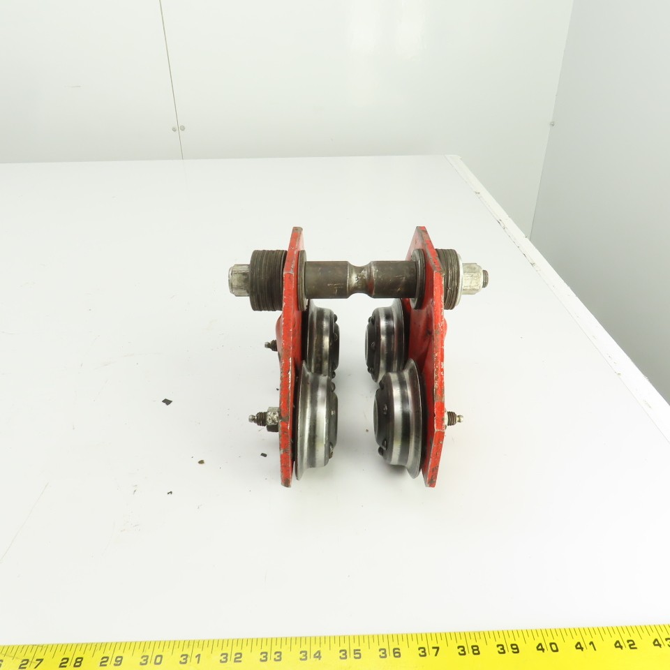 Saginaw 7927 1/2 Ton 1000LB Push/Pull Hoist Beam Trolley 3-1/4″ to 6″ Flange