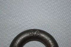 EYE BOLTS ~ LIFTING EYE BOLTS ~ M12 ~ (2) TOTAL ~ NEW