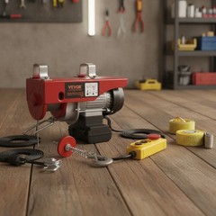 440 lbs Electric Hoist with 14ft Remote Control – Durable & Efficient Handling