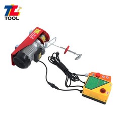 1320LBS Electric Hoist 110V 1150W Crane Winch 328ft Wireless&14ft Wired Remote