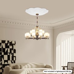 Ceiling Chandelier Decorative Cover Chandelier Hoist Lifter Cover 150 kg/330lbs