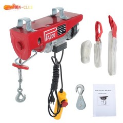 PA200 440LBS Electric Hoist 40ft Lifting Garage Lift Hoist for Garage, Factories