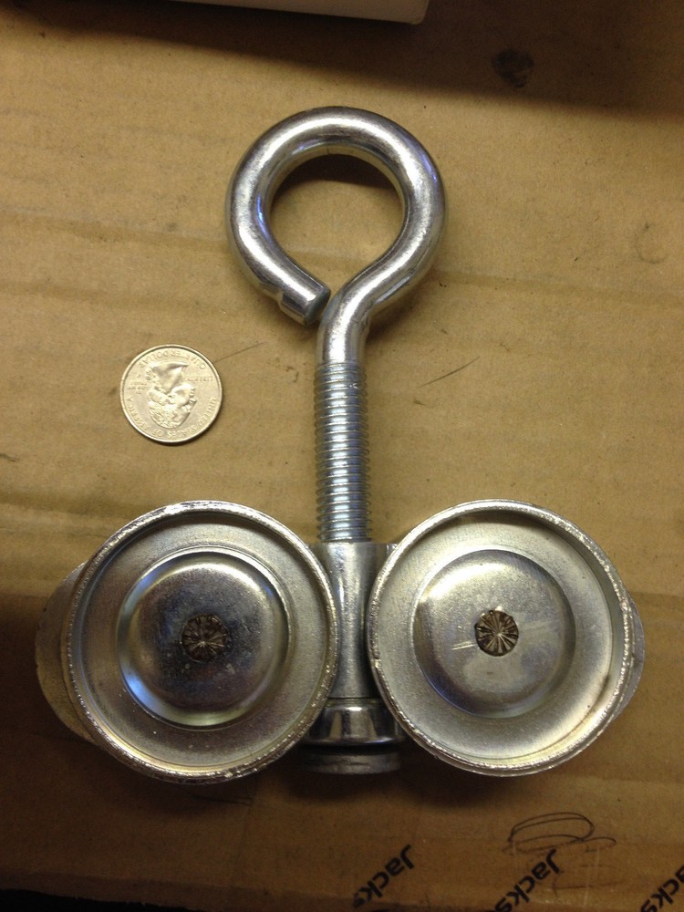 LAWRENCE BRO. INC OVERHEAD CARRIER BALL BEARING TRUCK ZINC