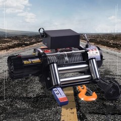 Electric Car Winch 4500lb Load Capacity Car Auto Lift Winch With Control System