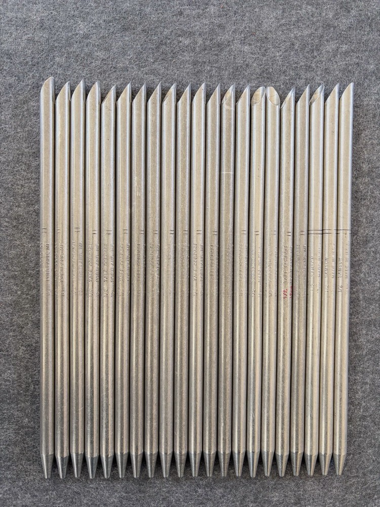 Lot of 20 Tubular Aluminum Fids 1/2″ Rope Splicing Tools – Part #502-9010320