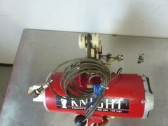 Knight Air Balancer KBA150-076 150LB Capacity At 100 PSI With Rollers (24218)