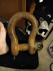 2 ” Steel Screw In Crosby Shackle / Clevis for crane work good home grown fun