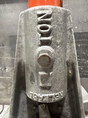 Chance Hoist 1 Ton Hot Stick Ratcheting Strap Hoist. Item ID #49 Used Surplus