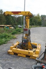 Air Technical Electric Boom Hoist Crane 1000 lb cap NOTMJCPRT186101M Counter