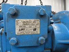 Shaw-Box 80L02025S16 Yale LiftTech Electric Cable Hoist 1 Ton 20′ Lift 16FPM 3Ph