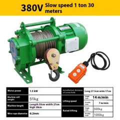Multifunctional Hoist Crane Host Construction Winch Electric Traction Machine
