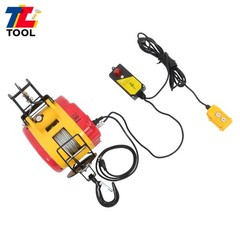 1100lbs 1800W 2in1 Portable Electric Hoist Winch Wire & Wireless Remote Control
