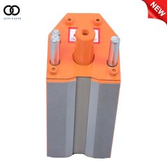 880 lbs/400 kg Permanent Magnetic Lifter Lifting Magnet 2.5 Safety Factor Orange