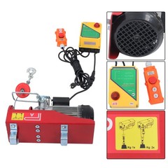 Mini Electric Hoist PA600 1320lbs & Wireless Remote Control 110V Height 40ft/12m