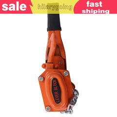 1650LBS 3/4 Ton 10ft Lever Block Chain Hoist Ratchet Type Come Along Puller !