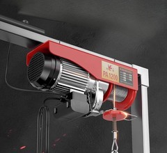 220V Home Use Small Hoist Lifting Machine 1/0.5 Ton Winch Crane