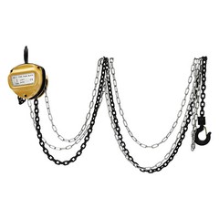 1 Ton 9.84ft Chain Puller Block Chain Lift Hoist Hand Tools Chain Lifting + Hook