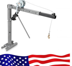 Collapsible Hydraulic Pickup Truck Crane Hoist – 1000 lbs Capacity, Heavy Duty 3