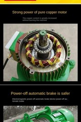 Multi-Function Hoist Construction Winch Electric Hoist 1 Ton 1.5 Ton 380V