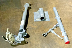 Thern 5PT10G Portable Commander Davit Crane Hand Winch 360-Degree Rotation G11B