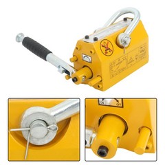 Magnetic Lifter Lifting Magnet 880 lbs/400 kg 2.5 Safety Factor Neodymium Hoist