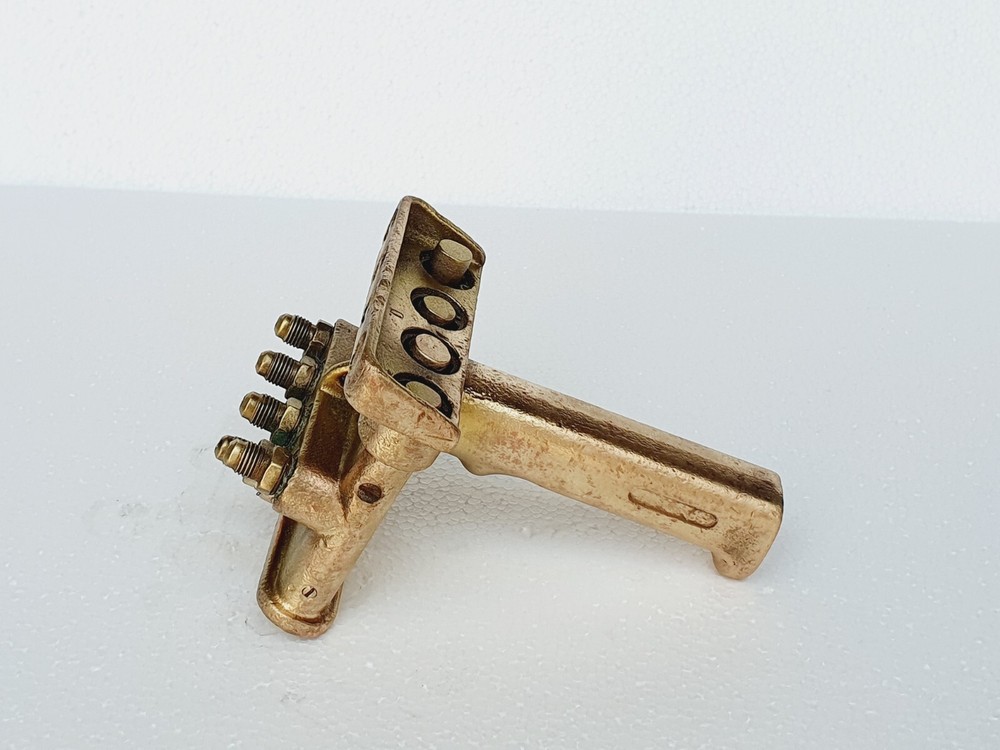 JD NEUHAUS Pneumatic Pendant Control for Hoist & Winch 4 Way, Brass # 1