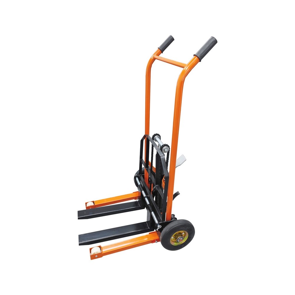 Manual Winch Stacker Material Lift 400lbs Capacity Material Handling‌ Tool