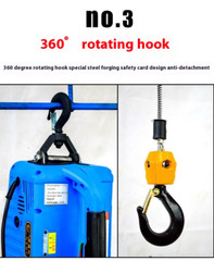 Portable Home Air Conditioner Traction Crane Lifting Hoist Small Crane 500kg