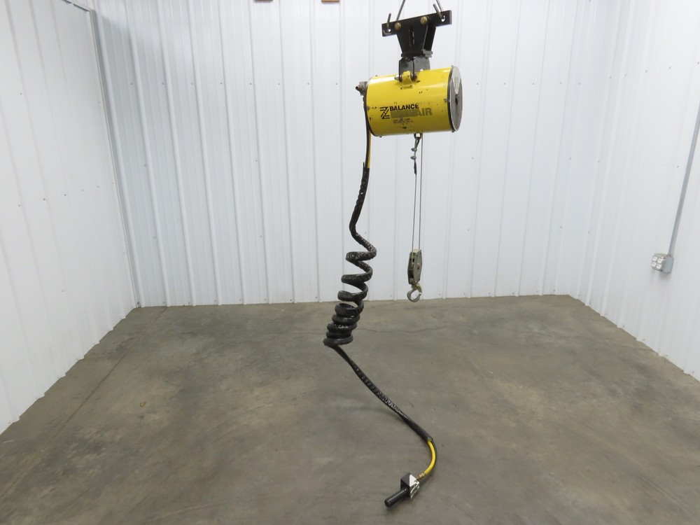 Ingersoll Zimmerman BA040060 Pneumatic Air Balancer 6′ Travel 400Lb Swivel Mount