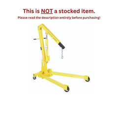 VESTIL FOLDABLE ENGINE HOIST/CHERRY PICKER – 500-2,000 LB CAPACITY – EHN-20-C