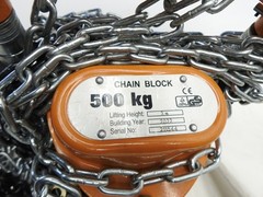 Vestil 500 KG Low Headroom Chain Hoist Trolley LOW-1G 1000 LBS – NOB NEW!