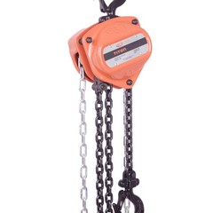 Titan TCH-020-20 2 Ton Hand Chain Hoist 20 ft Lift Heavy-Duty Hooks