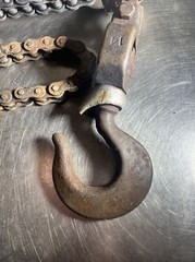 A.B. Chance 3/4 Ton Ratchet Link Chain Hoist. Item ID 3