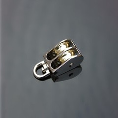 Metal Pulley Zinc Alloy Pulley Belt Pulley Block Lifting Wheel Swivel Pulley