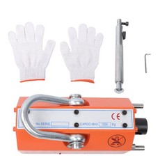 2200Lbs/1000kg Neodymium Hoist Magnetic Lifter Lifting Magnet 2 Safety Factor